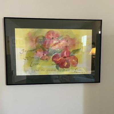 Hand Painted Water Color (B1)