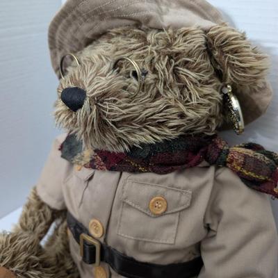 100th Anniversary Collector’s Edition Teddy Bear 1902–2002 Plush with Outfit and Glasses