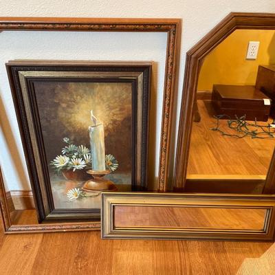 Frames and mirrors