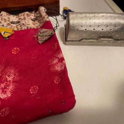 Trinket holders and fringe purse