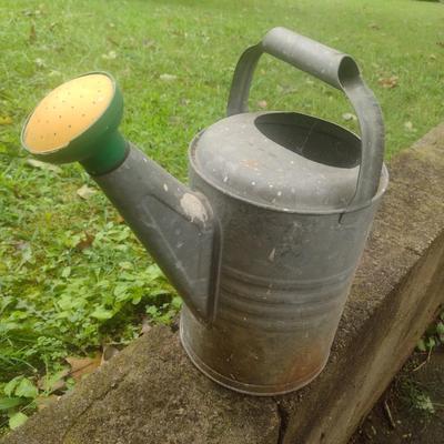 Galvanized Watering Can