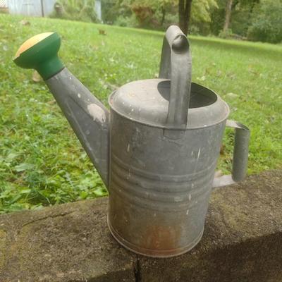 Galvanized Watering Can