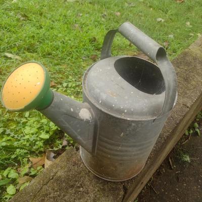 Galvanized Watering Can