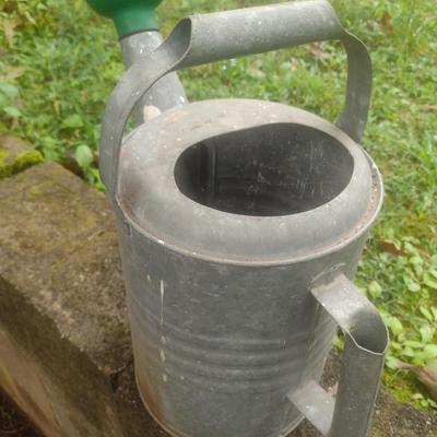 Galvanized Watering Can