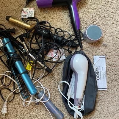 Hair dryers and curling irons