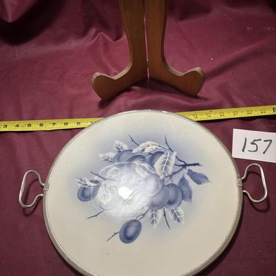 Vintage Ceramic German Tray