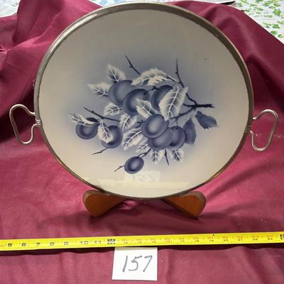 Vintage Ceramic German Tray