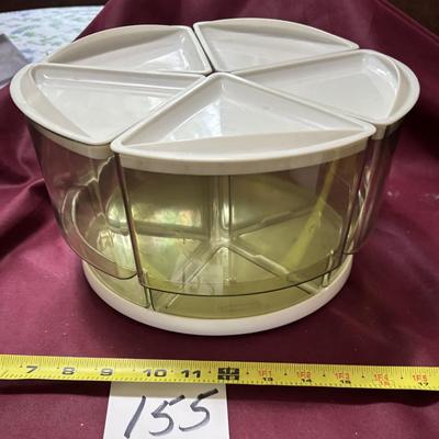 Vintage Rubbermaid Lazy Susan Canister