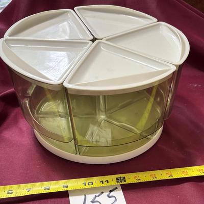 Vintage Rubbermaid Lazy Susan Canister