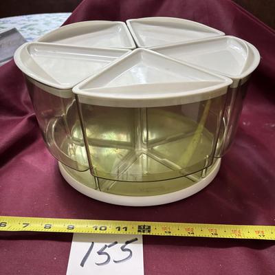 Vintage Rubbermaid Lazy Susan Canister
