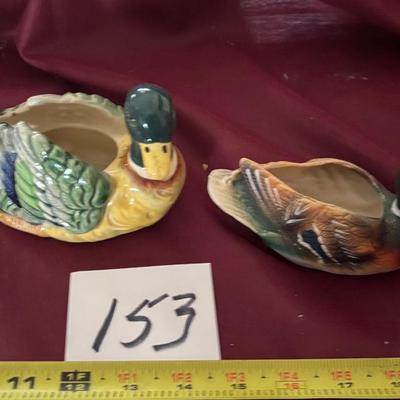 Vintage Duck Planters