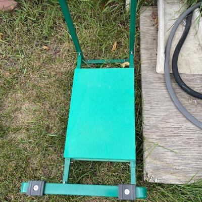 Outdoor hose and kneel pad