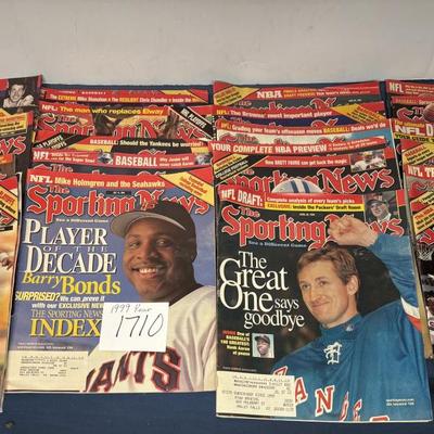 1999 Sports News Magazines