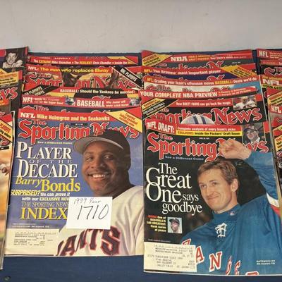 1999 Sports News Magazines