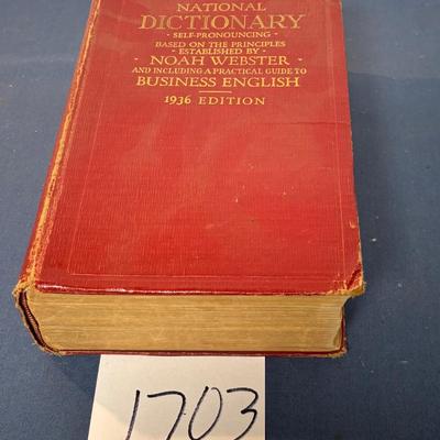 1936 National Dictionary
