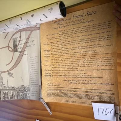 Replica of the Bill of Rights