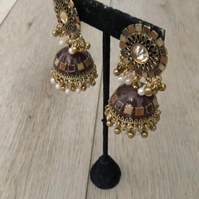 Beautiful, ethnic statement earrings
