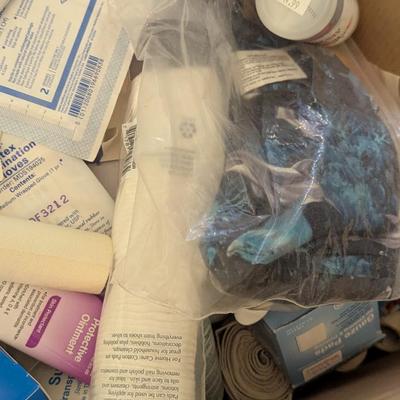 Box Lot Of Health Care Supplies (SB)