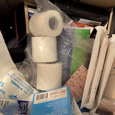 Box Lot Of Health Care Supplies (SB)