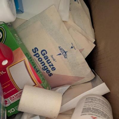 Box Lot Of Health Care Supplies (SB)