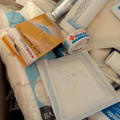 Box Lot Of Health Care Supplies (SB)