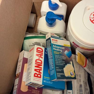 Box Lot Of Health Care Supplies (SB)