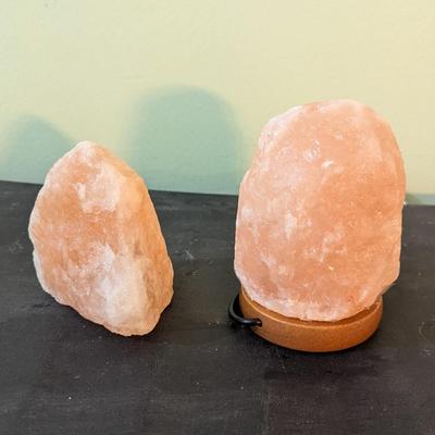 Himalayan Salt Rocks & Lamp (HW)
