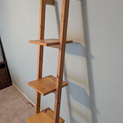 4 -Tier Wooden Ladder Shelf (SB)
