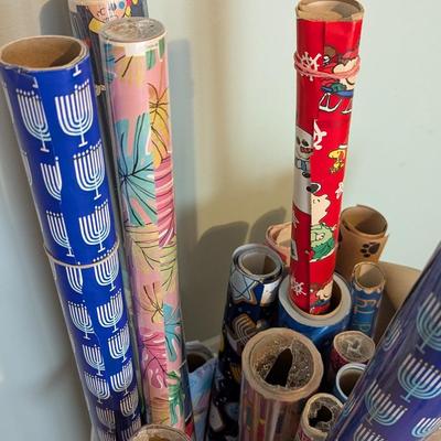 Holiday & Brown Wrapping Paper (SB)