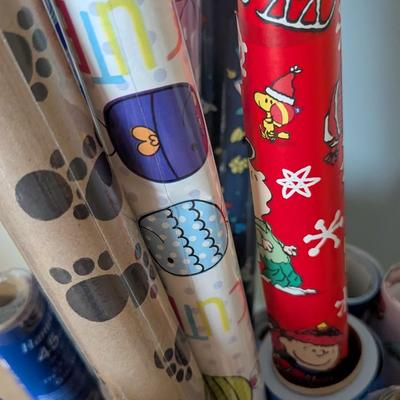 Holiday & Brown Wrapping Paper (SB)