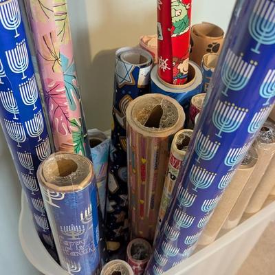Holiday & Brown Wrapping Paper (SB)