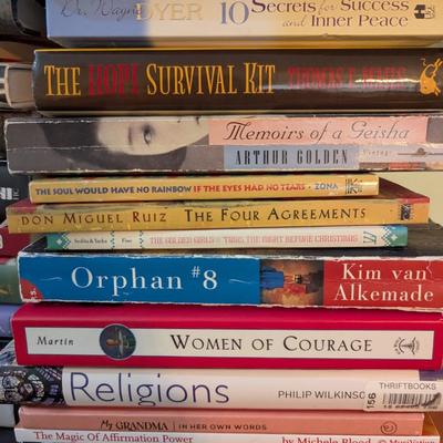 Assortment Of Books Various Authors (SB)