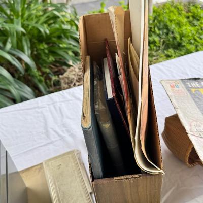 Office Supplies Twister no box, Vintage office rolladex, New old stock metal file box