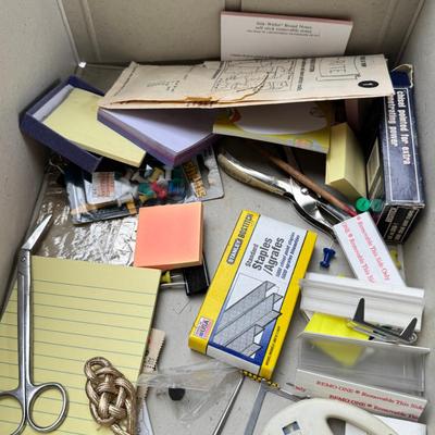 Office Supplies Twister no box, Vintage office rolladex, New old stock metal file box
