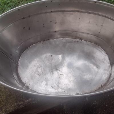 Oval Stainless Bucket
