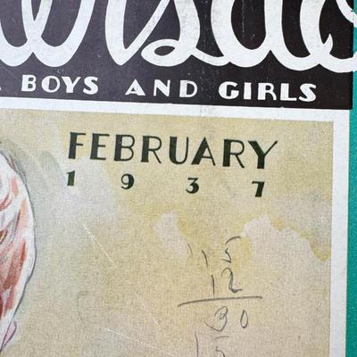 Books, Vintage 1930 Children's magazines, Theater Playbills