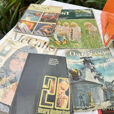 Books, Vintage 1930 Children's magazines, Theater Playbills