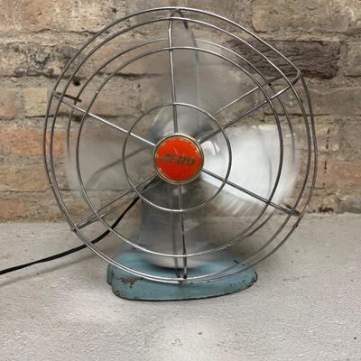 Sale Photo Thumbnail #181: Zero brand vintage electric fan. It works!