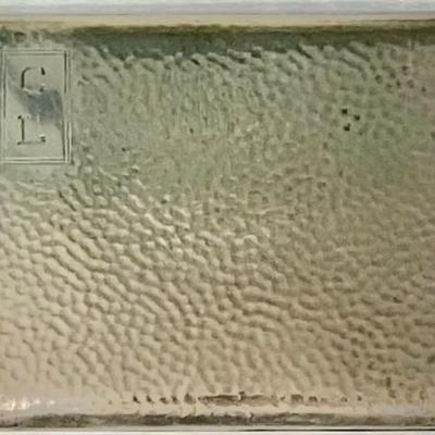 Vintage Sterling Silver Cigarette Case