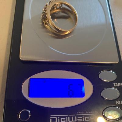 10k Cornelia’s Jewels Multi Color Stone Estate Ring 6.7 grams Ring Size 9