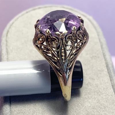 14k White Gold Estate Ring 4 grams - Ring Size 6