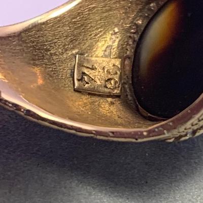 Men’s 14k Estate Ring Size 10