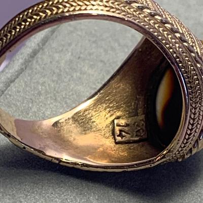 Men’s 14k Estate Ring Size 10