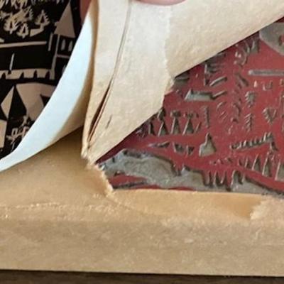 Robert Gilberg Art Show Poster & Woodblock