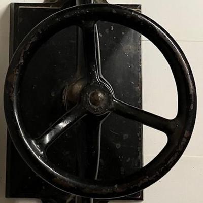 Antique Cast Iron Book Press