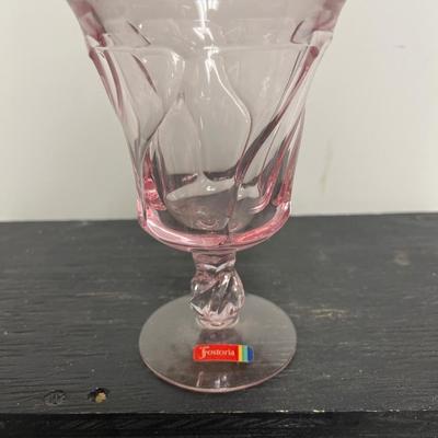 Sale Photo Thumbnail #269: Set of 8 footed Jamestown goblets