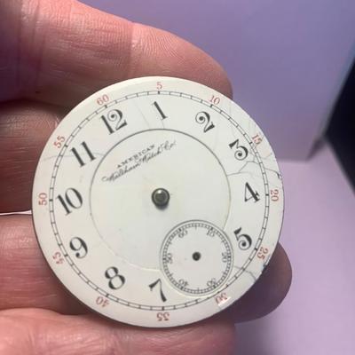 Huge Lot - Waltham / American Watch Co Pocket Watch Movements / Parts Lot