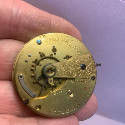 Huge Lot - Waltham / American Watch Co Pocket Watch Movements / Parts Lot