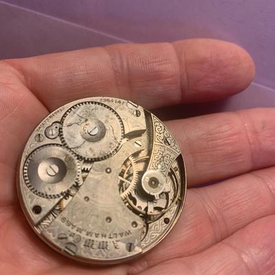 Huge Lot - Waltham / American Watch Co Pocket Watch Movements / Parts Lot