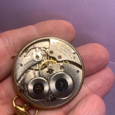 Huge Lot - Waltham / American Watch Co Pocket Watch Movements / Parts Lot